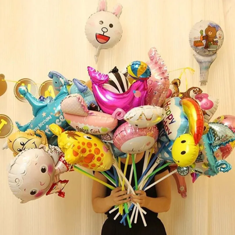 Новые мини воздушные шары из фольги в виде животного украшения для дня рождения