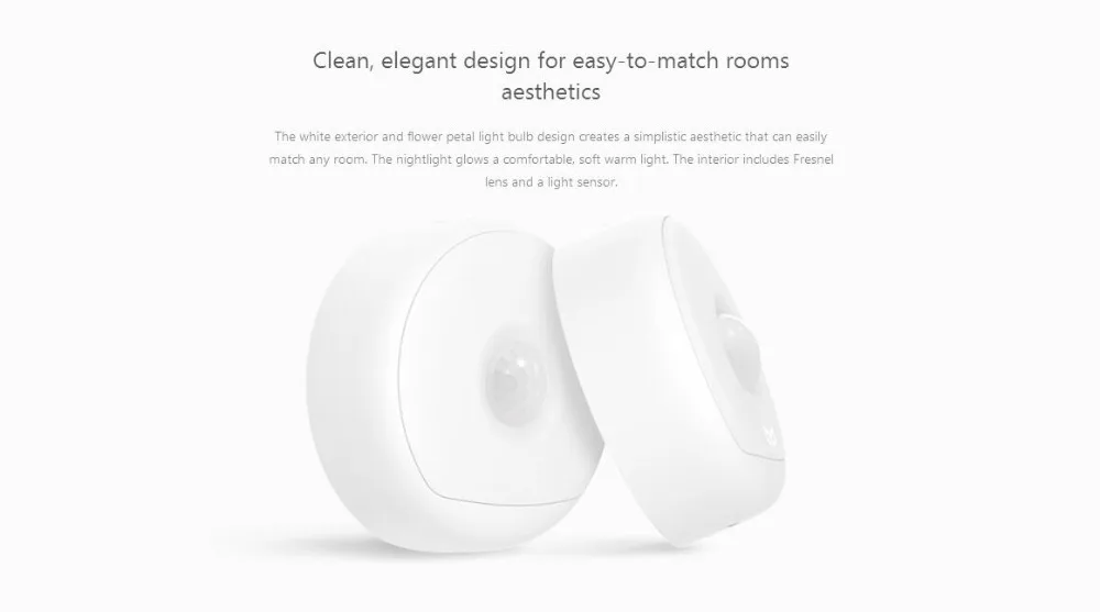 Xiaomi Yee светильник Ночной светильник движения PIR и светильник с датчиком USB Перезаряжаемый прикрепляемый клейкий Магнитный светильник 2700K светильник ing
