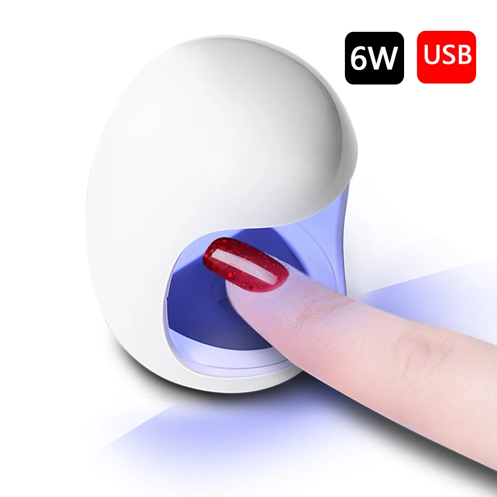 Новый профессиональный мини-Сушилка для ногтей 6 Вт USB портативные