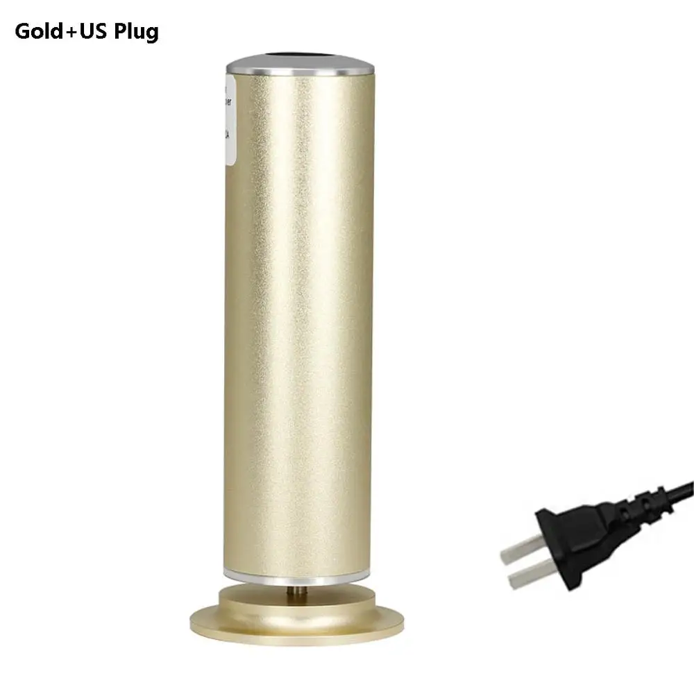 Gold US Plug Эргономичный электрический прибор для удаления мозолей ног, регулируемая скорость, профессиональный педикюрный аппарат с 60 сменными дисками наждачной бумаги - Цвет: Gold US Plug