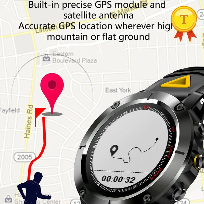 Лучший подарок для мужа жены GPS Смарт часы монитор уровня кислорода в крови