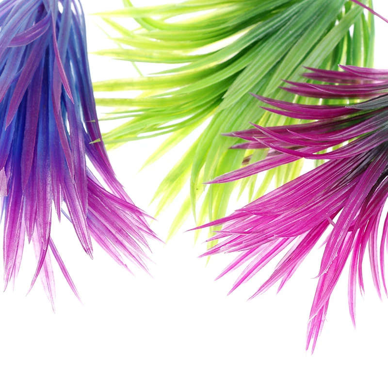 Искусственные растения для аквариума аквариумная трава 12 см|Декорации| |