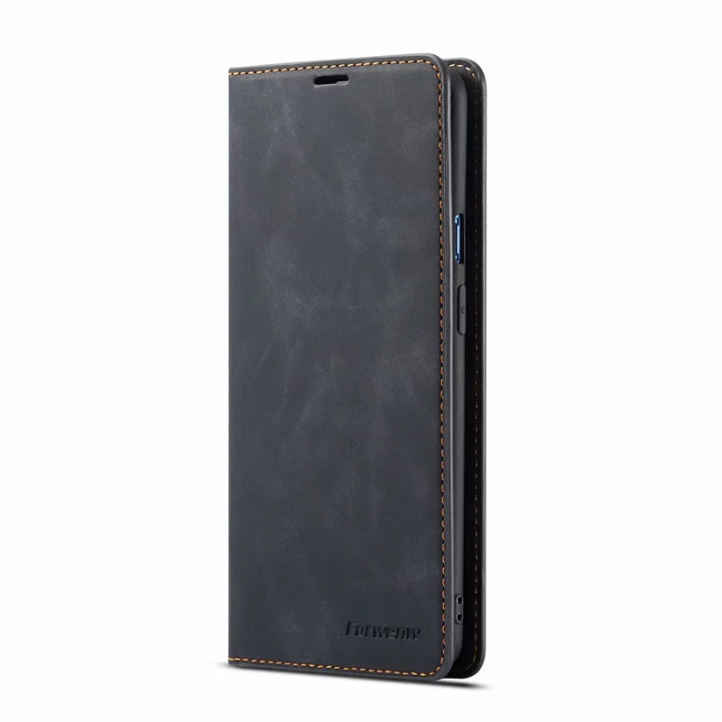 Черный Чехол Oneplus 7 Pro с откидной крышкой, Магнитный чехол для телефона One Plus 7 Pro, кожаный винтажный Чехол-кошелек для Oneplus 7 Pro, чехол со слотом для карт - Цвет: Черный