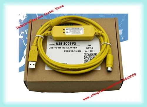 Фото USB-SC09-FX ПЛК Программируемый кабель ссылка для загрузки Универсальный Fx1s 1n 2n 3u и другие ПЛК №1