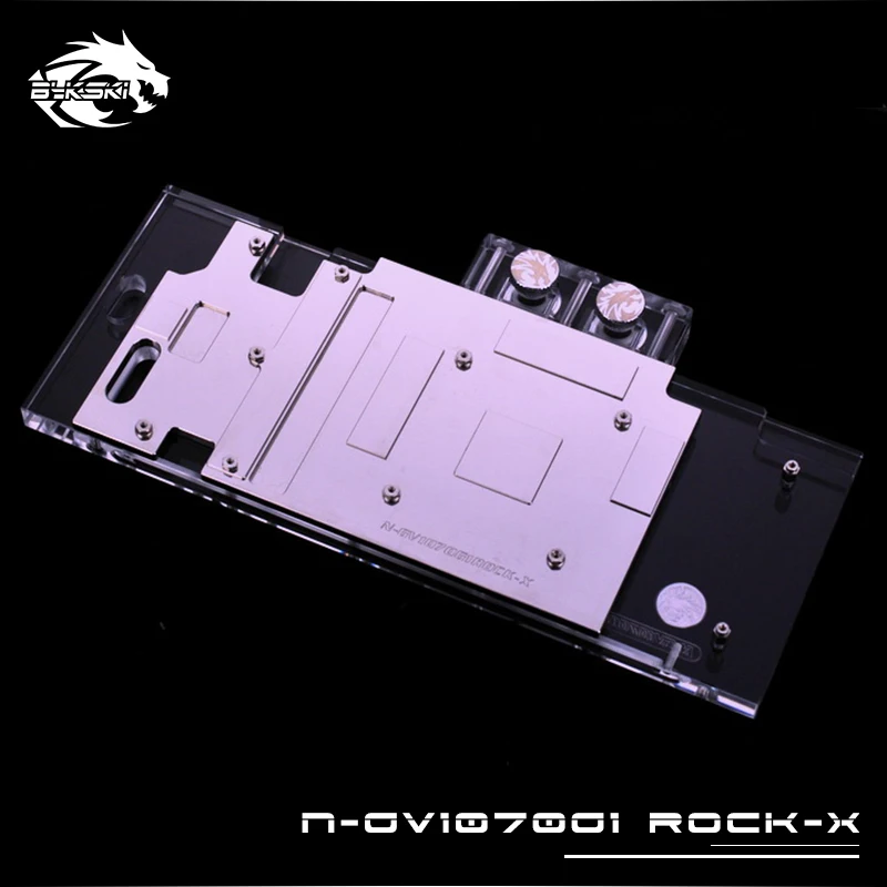Bykski GPU кулер для воды совместимый GIGABYTE GTX1070 G1 ROCK 8G блок водяного охлаждения полное