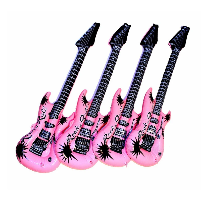 Мультяшные гитарные воздушные шары надувные воздушный шар из фольги