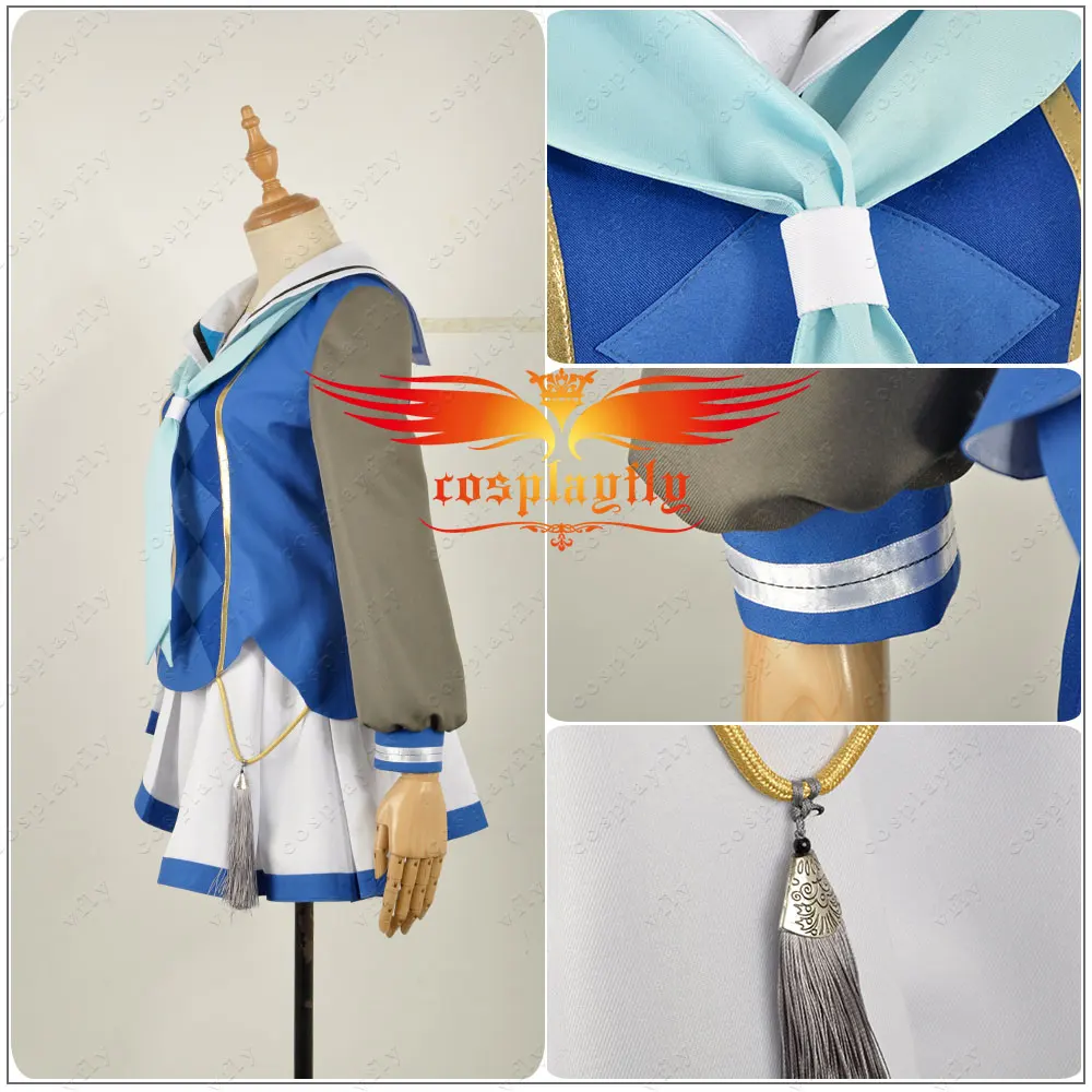 Любовь в живую! Солнце! Aqours Tsushima Yoshiko все членов OP2 платье для выступлений на сцене