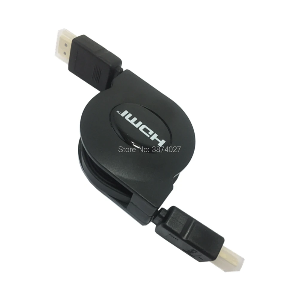 Выдвижной Высокоскоростной HDMI 1,4 папа-папа видео HDTV кабель 1,5 м поддерживает Ethernet 3D и аудио