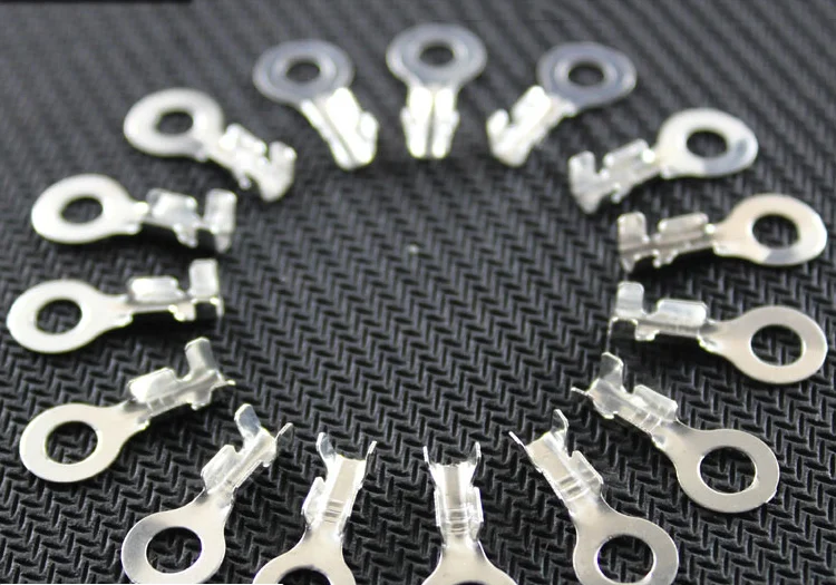 

100pcs/lot 3.2mm Copper Circular Splice Terminal L2 Wire Naked Connector Free Shipping