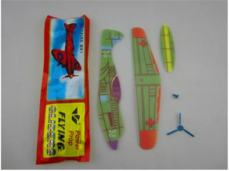 36pcsDIY children's manual technology small hand-throwing glider aircraft model foam whirling toy. | Игрушки и хобби