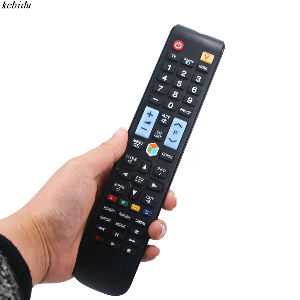 kebidu Remote Contro 2.4G Smart TV Controllers Fit for Samsung AA59-006384A Telecontroller Control Black | Электроника