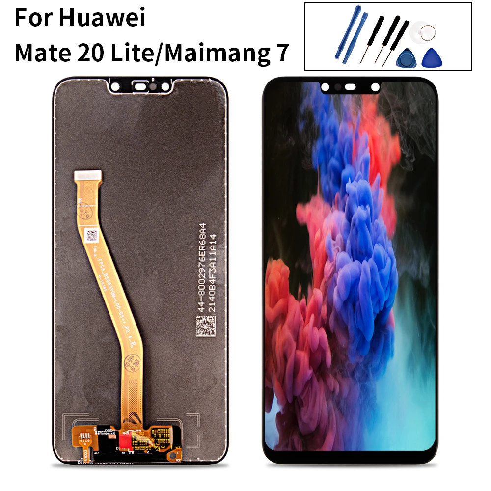 НОВЫЙ 6 3 &quotдля Huawei Mate 20 lite ЖК экран дисплей сенсорный дигитайзер SNE LX1 L21 LX3 LX2 mate в