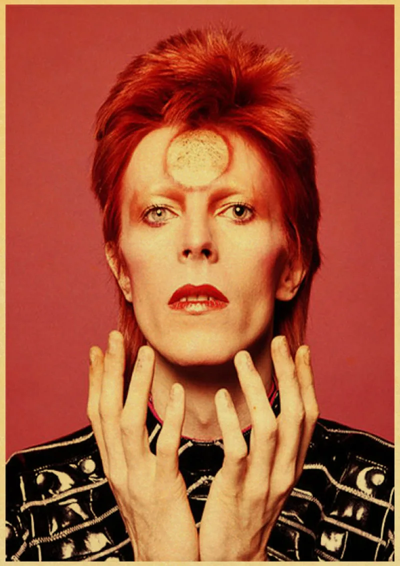 A014 ВИНТАЖНЫЙ ПЛАКАТ DAVID-BOWIE художественный Печатный Ретро плакат домашний декор комнаты декоративная живопись винтажная Настенная картина - Цвет: A014