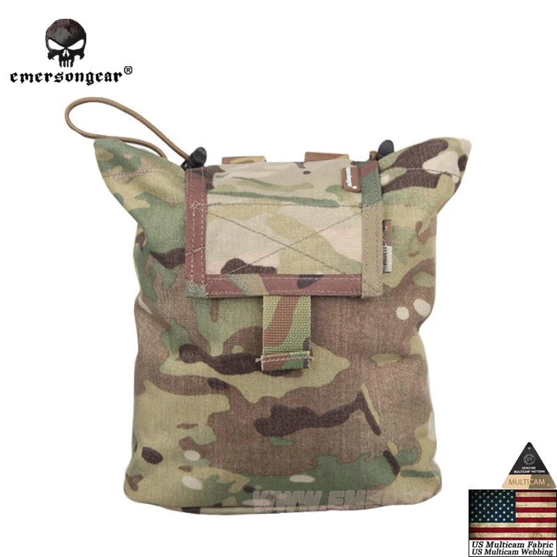Emersongear складной мешок для сброса Мультикам MOLLE тактический большой магазина US 500D