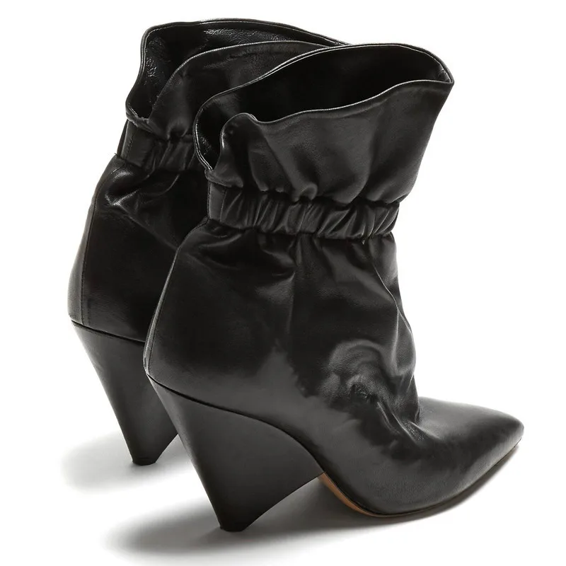 2018 Botines Mujer новые фирменные дизайнерские ботильоны для женщин на высоком каблуке