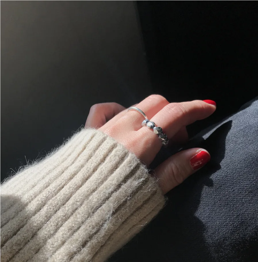 SHANICE, винтажное 925 пробы Серебряное кольцо, витая Цепочка, модные модели, Джокер, тайское серебряное кольцо