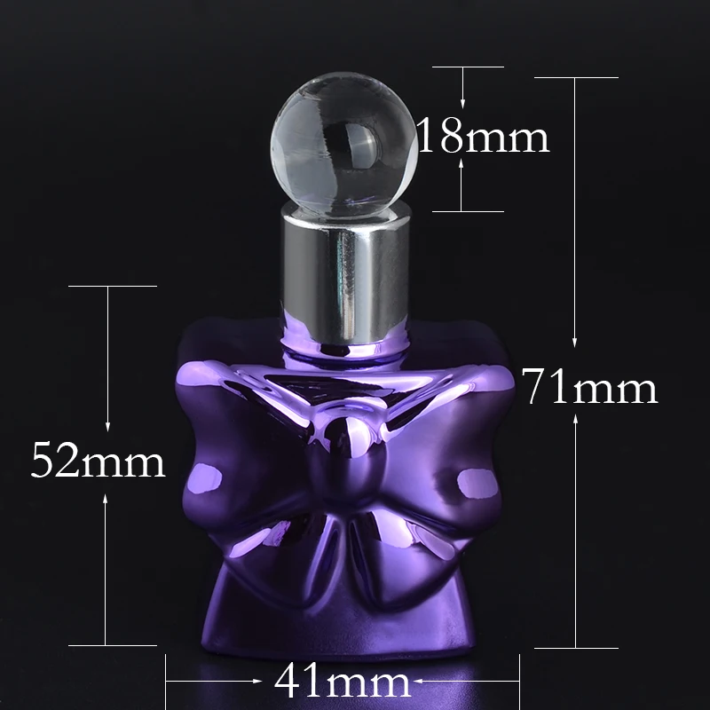 MUB в форме бабочки 13 мл портативная фотолампа дорожная УФ стекло|perfume refill|bottle