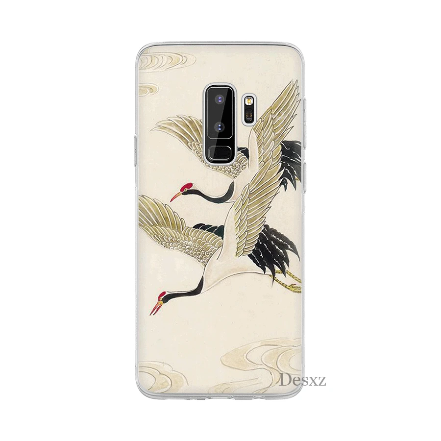 Чехол Desxz Crane для Samsung Galaxy A3 A5 A6 A7 A8 A9 A10 A30 A40 A50 A70 защитный чехол | Мобильные телефоны