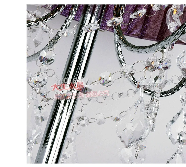 10 strands 2 holes clear 14mm octagon beads crystal chandelier lamp parts prism ornaments | Аксессуары для освещения
