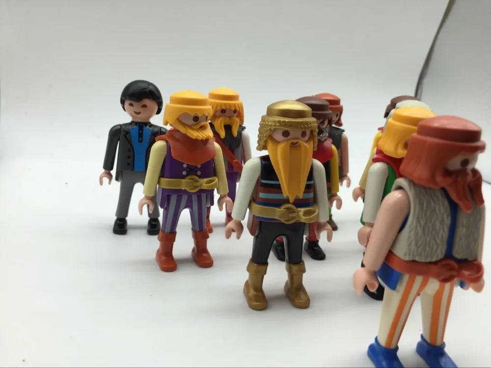 Немецкие оригинальные случайно отправленные куклы Playmobil экшн игрушки фигурки
