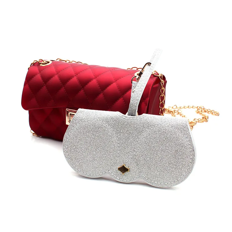 Ins девушка очки коробка Защита Клип протектор солнцезащитные сумка цветная для