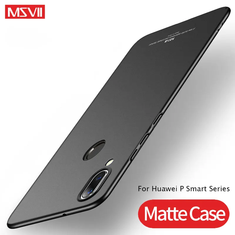 Huawei P Smart Case Cover MSVII Slim Matte Coque For Plus 2019 Ulart Thin Hard Back + |