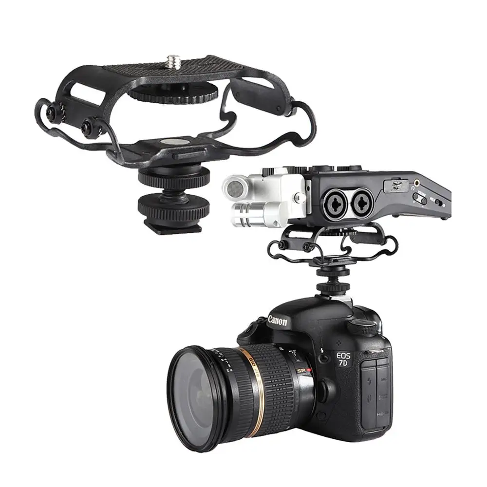 BOYA крепление для микрофона кронштейны Shockmount уменьшить встряхивая GoPro зум
