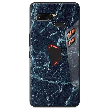 "6,0 для ASUS ROG Phone ZS600KL чехол деревянный камень стиль Мягкий силиконовый чехол для ASUS ROG Cover для ASUS ROG Phone Z01QD - Цвет: A12