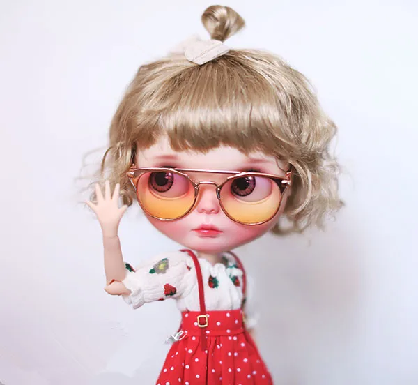 Новое поступление, солнцезащитные очки в виде куклы Кошки, Blyth Cat, очки BJD Cat, солнцезащитные очки BL-CC1228(подходит для Блит, Blythedoll, ледяная кукла