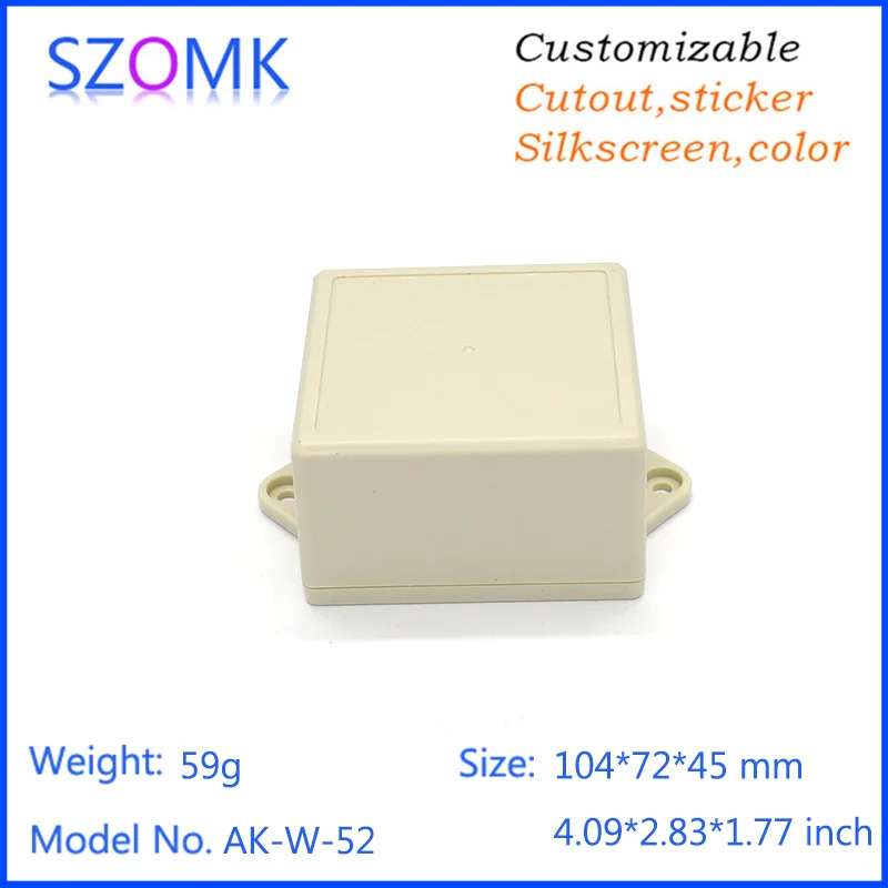 4 шт./партия Пластиковые Настенные распределительные коробки 104x72x45 мм - купить по