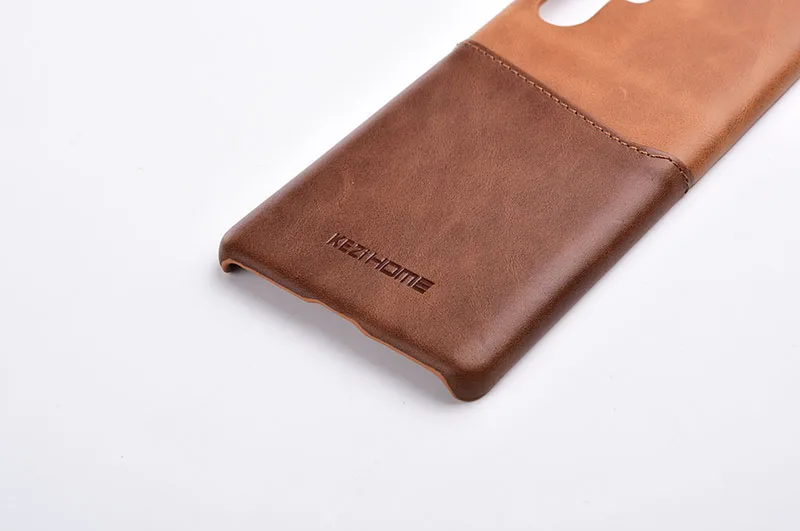 Чехол для huawei P30 KEZiHOME хит Цвета натуральная кожа Жесткий Чехол для huawei P30 Pro с карманом для карт