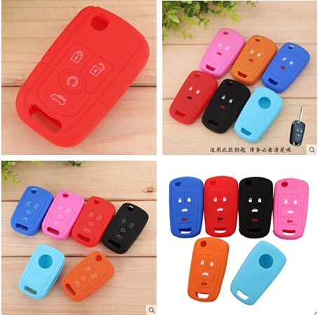 Силиконовый чехол для ключей автомобиля защитный Buick Regal Lacrosse Encore Excelle/для Opel Astra