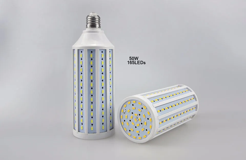 1 шт. ce E27 E14 5730 5630 SMD LED лампы кукурузы AC 220 В AC 110 В 5 Вт 7 вт 12 Вт 15 Вт 25 Вт 30 Вт 40 Вт 50 Вт высокий световой прожектор Светодиодная лампа
