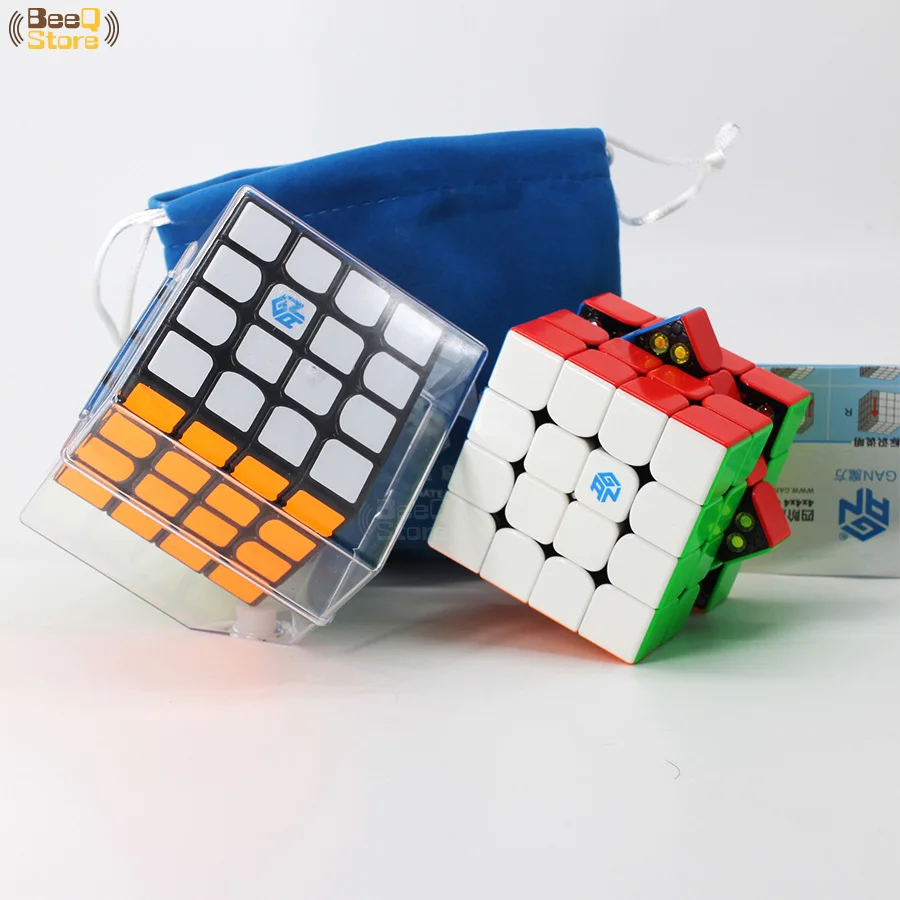 GAN 460 м Магнитный магический куб 4x4x4 460 м Neo Cubo Magico 4x4 4 на 4 скоростные Кубики-пазлы Игрушки для детей антистресс 4*4