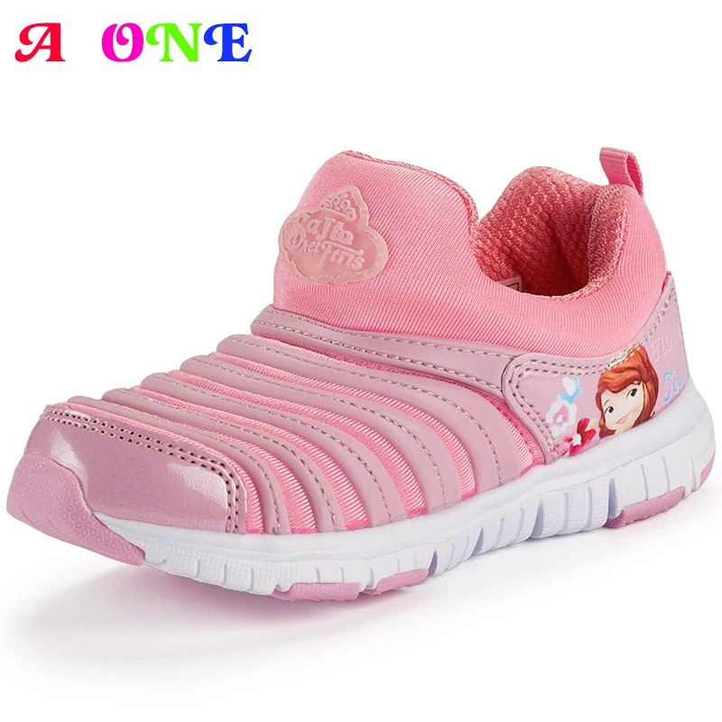 Spring Fall sofia cartoon princess baby girls sneakers for kids skate shoes children fashion Caterpillar | Детская одежда и обувь