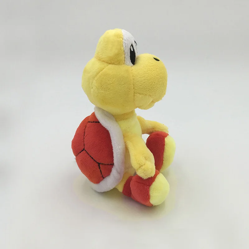 Red Новинка года; 2 цвета; Super Mario Bros. 6 дюймов 15 см Koopa Troopa плюшевые куклы мода прекрасный мультфильм черепаха игрушки для детей - Цвет: Red