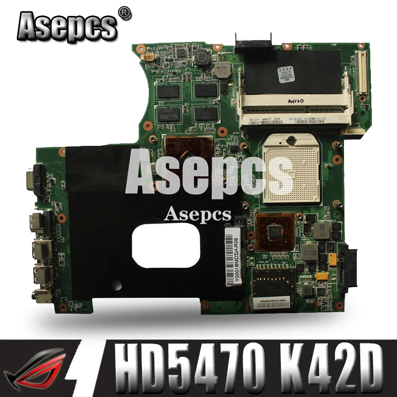 

Asepcs For Asus K42DY A42D X42D K42DR K42D K42DE Motherboard with HD5470 Video Card