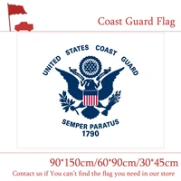 3x5ft polyester banner the coast guard auxiliary commandant flag 90150cm 6090cm 3045cm car flag america