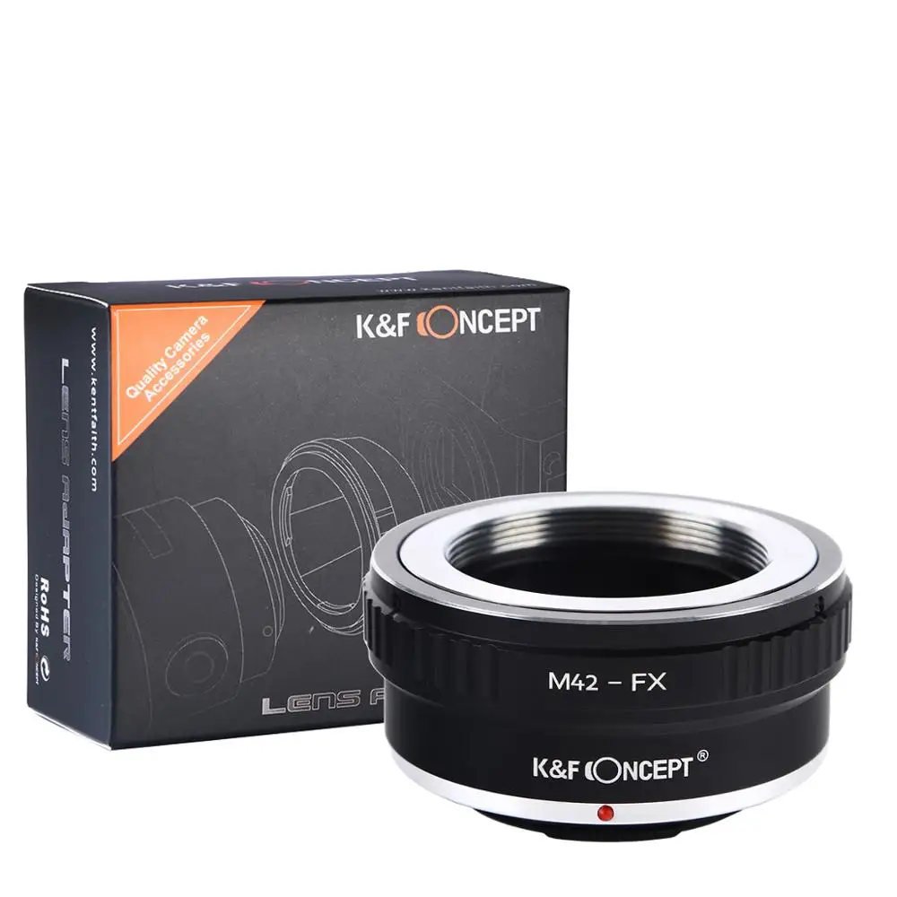 K & F Concept Adapter для винтовой камеры M42 к Fujifilm FX XPro2 камер x pro x|Адаптеры объектива| |