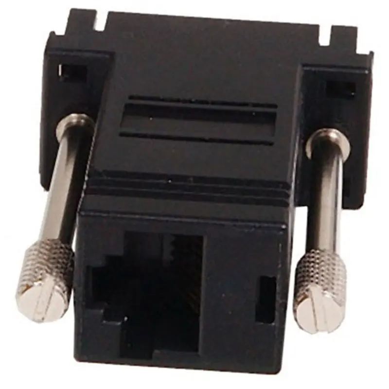 DB9 Женский к RJ45 8P8C модульный разъем адаптера | Компьютеры и офис