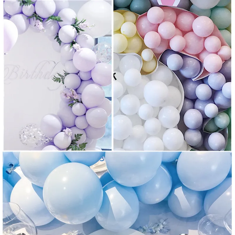 100 шт 10 дюймов Макарон шарики для свадебного украшения Baby Shower малыш счастливый