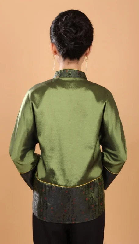 Shanghai Story new arrival Wool Jacket Chinese Women's blouses Embroider shirt Flowers chinese style blouses Size M-3XL 2261