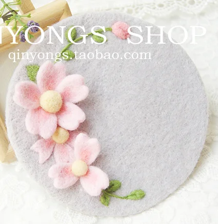 Украшения в виде вишен и улитки животных комплект с рисунками Шерсть Кружево