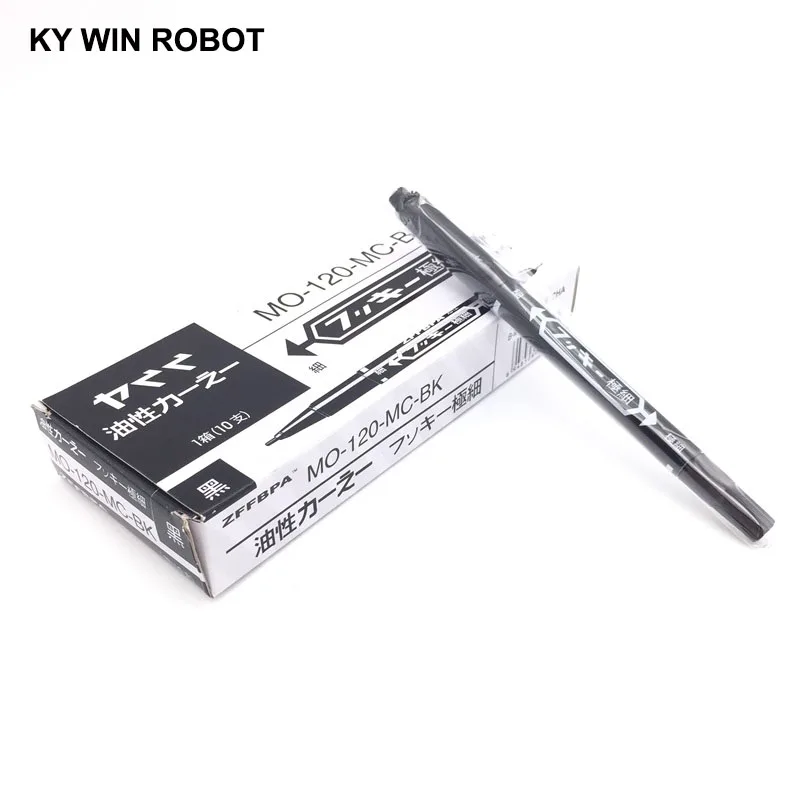10PCS Black CCL Anti-etching PCB Circuit Board Ink Marker Double Pen For DIY Repair Printed Diagram Arduino | Электронные