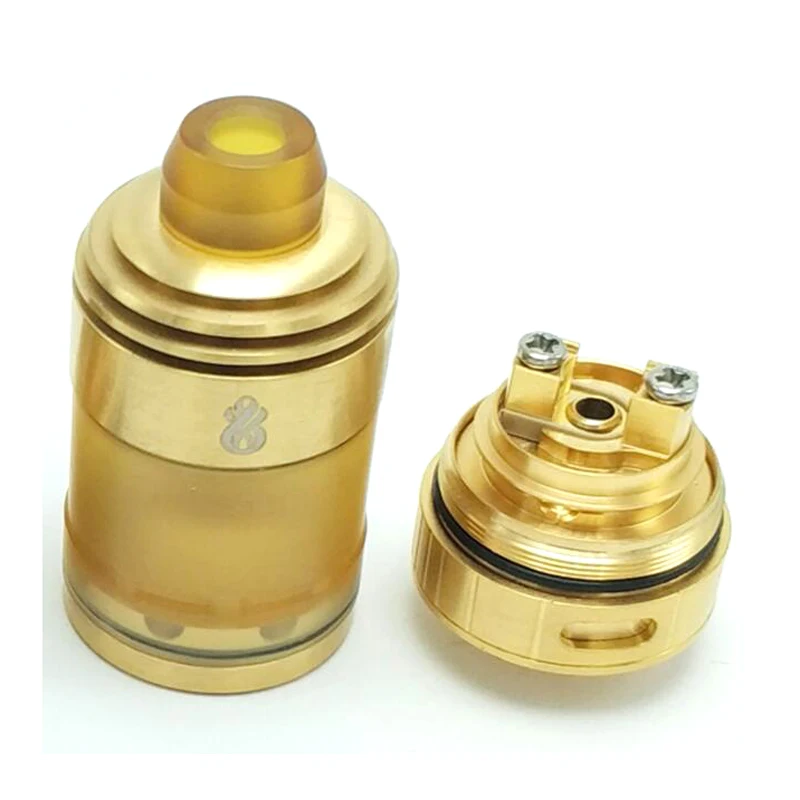 E XY Coppervape 316ss Hussa Стиль одной катушки RTA регулируемый поток воздуха Управление