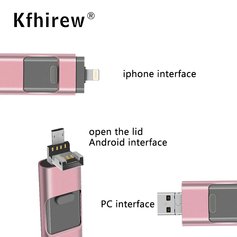 Usb-флеш-накопитель для iPhone/iPad /Android Phone 3 0 128 ГБ | Компьютеры и офис