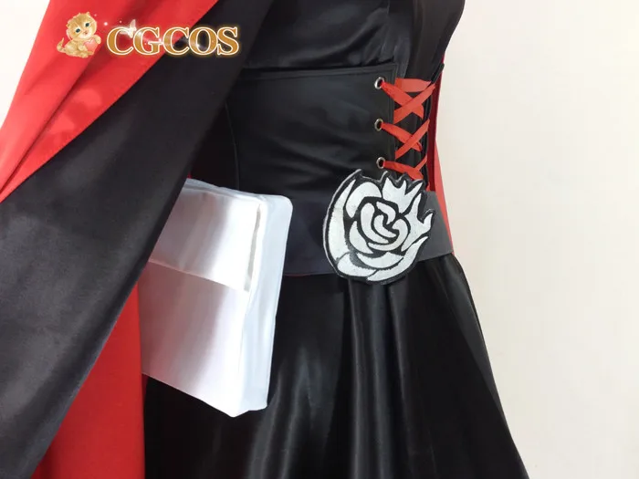 CGCOS Бесплатная доставка Косплей Костюм RWBY Рубиновый Красный трейлер новый в