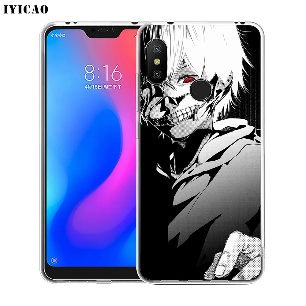 IYICAO Tokyo Ghoul Мягкий силиконовый чехол для телефона Xiaomi Redmi 4A 5A 6A Note 7 6 5 Pro Plus 4X