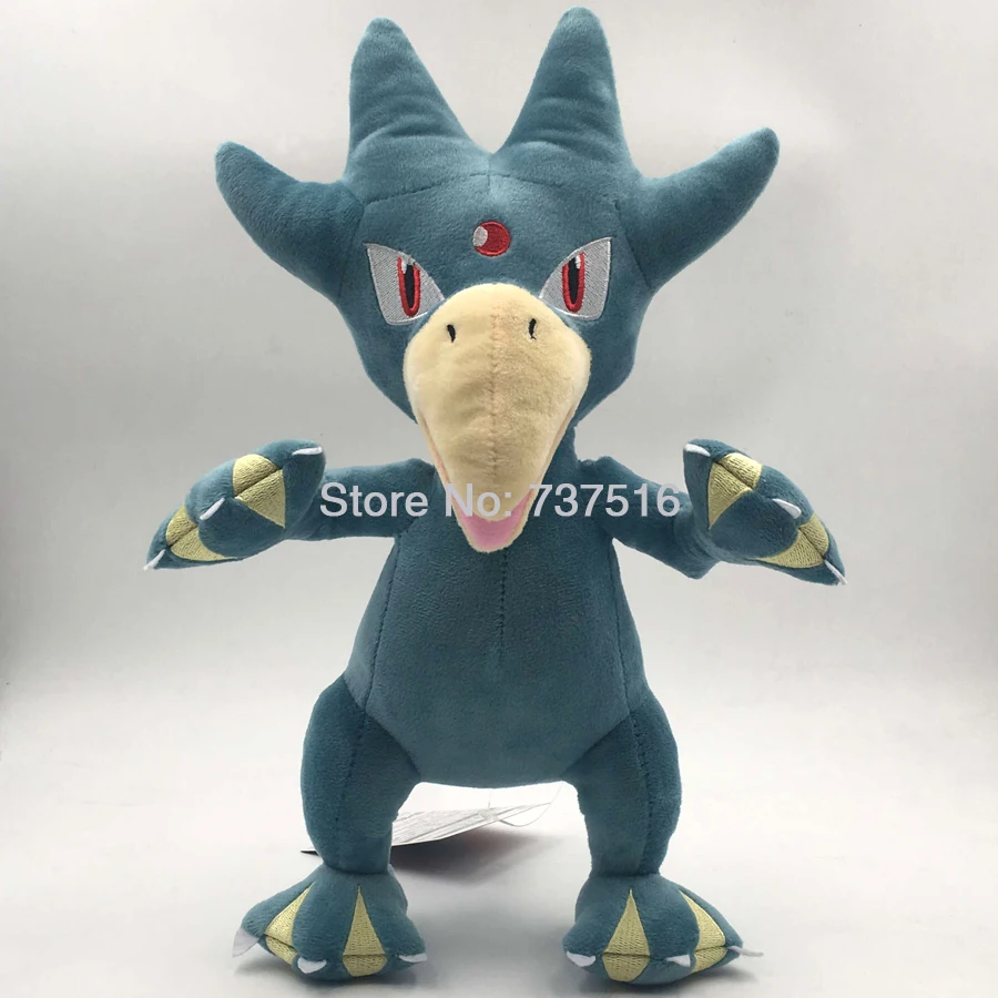 Новинка аниме мягкая милая зеленая плюшевая кукла Golduck фигурка чучела игрушки