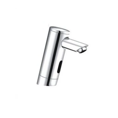 Chrome plated infrared sense faucets Single hole sink basin water tap for toilet Brass automatic faucet bathroom fixture | Обустройство
